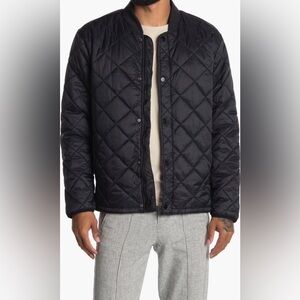 14th & Union Men's Black Quilted Jacket